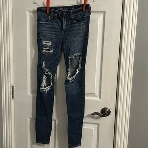 Dark wash American Eagle Jeans